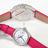 Tag Heuer Formula 1 Quartz Mother of Pearl Dial Pink Leather Strap Watch for Women - WBJ131A.FC8252 Authentic Buy Shop Now