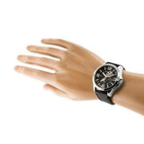 Tommy Hilfiger Bruce Analog Black Dial Black Leather Strap Watch for Men - 1791279 Authentic Buy Shop Now