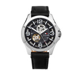 Tommy Hilfiger Bruce Analog Black Dial Black Leather Strap Watch for Men - 1791279 Authentic Buy Shop Now