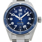 Tag Heuer Autavia Automatic Blue Dial Silver Steel Strap Watch for Men - WBE5116.EB0173 Authentic Buy Shop Now