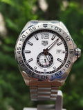 Tag Heuer Formula 1 Calibre 6 Automatic White Dial Silver Steel Strap Watch for Men - WAZ2013.BA0842 Authentic Buy Shop Now