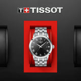 Tissot Classic Dream Black Dial Silver Steel Strap Watch For Men - T129.410.11.053.00 Authentic Buy Shop Now