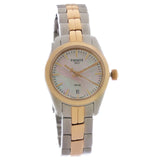 Tissot T Classic PR100 Mother of Pearl Dial Two Tone Steel Strap Watch for Women - T101.010.22.111.01 Authentic Buy Shop Now