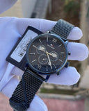 Tommy Hilfiger Evan Blue Dial Blue Mesh Bracelet Watch for Men - 1710397 Authentic Buy Shop Now
