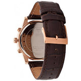 Guess Exec Chronograph Brown Dial Brown Leather Strap Watch For Men - W0076G4 Authentic Buy Shop Now