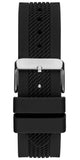 Guess Delta Black Dial Black Silicone Strap Watch for Men - GW0051G1 Authentic Buy Shop Now