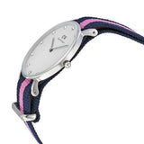 Daniel Wellington Classy Winchester White Dial Two Tone NATO Strap Watch For Women - DW00100081 Authentic Buy Shop Now