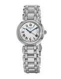 Longines PrimaLuna White Dial Silver Steel Strap Watch for Women - L8.110.4.71.6 Authentic Buy Shop Now