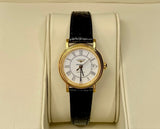 Longines Presence Automatic White Dial Black Watch for Women - L4.321.2.11.2 Authentic Buy Shop Now