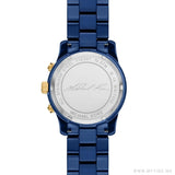 Michael Kors Runway Analog Blue Dial Blue Steel Strap Watch for Women - MK7332 Authentic Buy Shop Now
