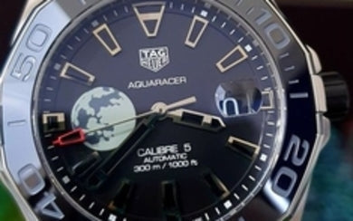 Tag Heuer Aquaracer Moon Black Dial Watch for Men - WAY201J.FC6370 Authentic Buy Shop Now