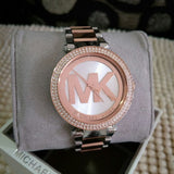 Michael Kors Parker Gold Dial Two Tone Steel Strap Watch for Women - MK6314 Authentic Buy Shop Now