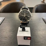 Tissot T Classic Tradition Black Dial Black Leather Strap Watch For Men - T063.610.16.057.00 Authentic Buy Shop Now