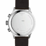 Tissot T Sport Chrono XL Classic Silver Dial Brown Leather Strap Watch For Men - T116.617.16.037.00 Authentic Buy Shop Now