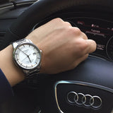 Tissot Luxury Powermatic 80 Silver Dial Silver Steel Strap Watch For Men - T086.408.11.031.00 Authentic Buy Shop Now