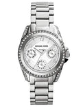 Michael Kors Brinkley Silver Dial with Diamonds Silver Steel Strap Watch for Women - MK5083 Authentic Buy Shop Now