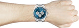 Hugo Boss Pioneer Blue Dial Silver Steel Strap Watch for Men - 1513713 Authentic Buy Shop Now