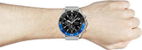 Hugo Boss Ocean Edition Black Dial Silver Mesh Strap Watch for Men - 1513742 Authentic Buy Shop Now