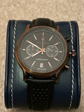 Maserati Legend Chronograph Black Dial Black Leather Strap Watch For Men - R8871638001 Authentic Buy Shop Now