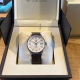 Tag Heuer Carrera Calibre 5 Automatic White Dial Brown Leather Strap Watch for Men - WAR201B.FC6291 Authentic Buy Shop Now
