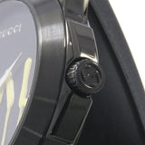 Gucci G Timeless Ghost Black Dial Black Rubber Strap Unisex Watch - YA1264017 Authentic Buy Shop Now