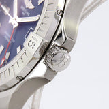 Breitling Avenger Automatic GMT 45 Blue Dial Silver Steel Strap Watch for Men - A32395101C1A1 Authentic Buy Shop Now