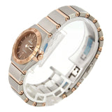 Omega Constellation Quartz Brown Dial Silver Steel Strap Watch for Women - 131.20.25.60.13.001 Authentic Buy Shop Now