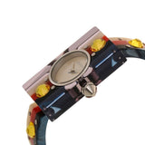 Gucci Web Pink Mother of Pearl Dial Watch For Women - YA143524 Authentic Buy Shop Now