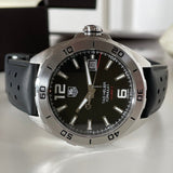 Tag Heuer Formula 1 Automatic Black Dial Black Rubber Strap Watch for Men - WAZ2113.FT8023 Authentic Buy Shop Now