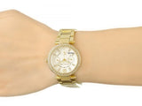 Michael Kors Parker White Dial Gold Steel Strap Watch for Women - MK6056 Authentic Buy Shop Now