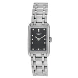 Longines Dolcevita Black Dial Silver Steel Strap Watch for Women - L5.258.4.57.6 Authentic Buy Shop Now