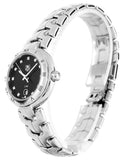 Tag Heuer Link Quartz Diamonds Black Dial Silver Steel Strap Watch for Women - WAT1410.BA0954 Authentic Buy Shop Now