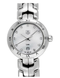Tag Heuer Link Diamonds Mother of Pearl Dial Silver Steel Strap Watch for Women - WAT1417.BA0954 Authentic Buy Shop Now