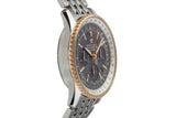 Breitling Navitimer Automatic 41mm Grey Dial Silver Steel Strap Mens Watch - U17326211M1A1 Authentic Buy Shop Now