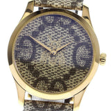 Gucci G Timeless Brown Dial Brown Leather Strap Watch For Men - YA1264068 Authentic Buy Shop Now
