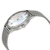 Gucci G-Timeless Mother of Pearl Dial Silver Mesh Bracelet Watch For Women - YA1264040 Authentic Buy Shop Now