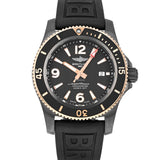 Breitling Superocean Automatic 46mm Black Dial Black Rubber Strap Watch for Men - U17368221B1S1 Authentic Buy Shop Now