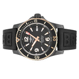 Breitling Superocean Automatic 46mm Black Dial Black Rubber Strap Watch for Men - U17368221B1S1 Authentic Buy Shop Now