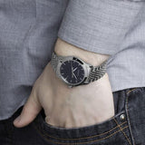 Gucci G Timeless Black Dial Silver Steel Strap Watch For Men - YA126402 Authentic Buy Shop Now