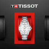 Tissot Seastar 1000 Lady White Dial Silver Steel Strap Unisex Watch - T120.210.11.011.00 Authentic Buy Shop Now
