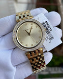 Michael Kors Darci Gold Dial Gold Stainless Steel Strap Watch for Women - MK3216 Authentic Buy Shop Now