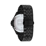 Tommy Hilfiger Shawn Quartz Black Dial Black Steel Strap Watch for Men - 1791611 Authentic Buy Shop Now