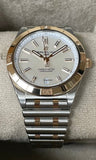 Breitling Chronomat 36 Mother of Pearl Dial Two Tone Steel Strap Watch for Women - U10380101A2U1 Authentic Buy Shop Now