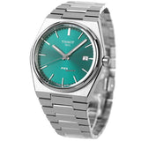 Tissot PRX Green Dial Silver Steel Strap Watch For Men - T137.410.11.091.00 Authentic Buy Shop Now
