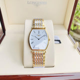 Longines La Grande Classique de Longines Tonneau 22 Gold Watch for Women - L4.205.2.11.7 Authentic Buy Shop Now