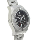 Breitling Avenger II Seawolf 45mm Grey Dial Silver Steel Strap Mens Watch - A1733110/F563 Authentic Buy Shop Now