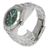 Tag Heuer Aquaracer Diamonds Emerald Green Dial Silver Steel Strap Watch for Women - WBD1316.BA0740 Authentic Buy Shop Now