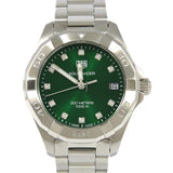 Tag Heuer Aquaracer Diamonds Emerald Green Dial Watch for Women - WBD1316.BA0740 Authentic Buy Shop Now
