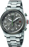 Gucci G Timeless Chronograph Grey Dial Silver Steel Strap Watch For Men - YA126238 Authentic Buy Shop Now