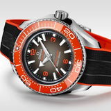 Omega Seamaster Planet Ocean 6000M Co Axial Master Chronograph Black Dial Black Rubber Strap Watch for Men - 21532462106001 Authentic Buy Shop Now